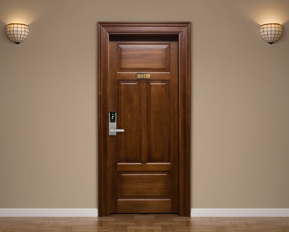Hotel lock Pro on door